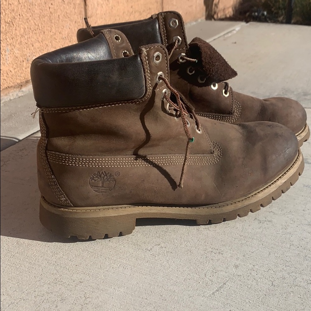 Used. Brown timberland size 11.